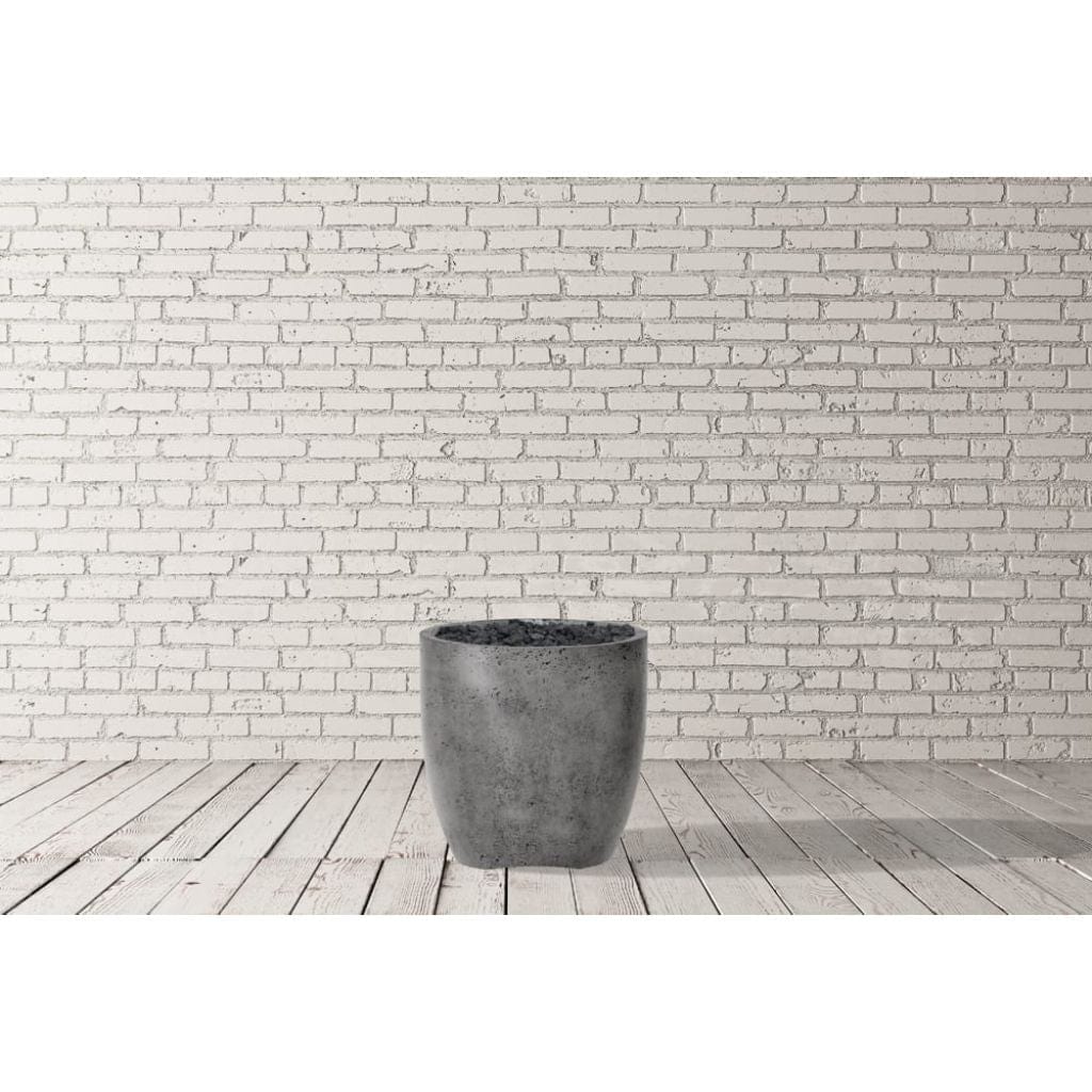 Prism Hardscapes Pentola 2 24" Coastal Round Concrete Propane Gas Fire Pit Bowl