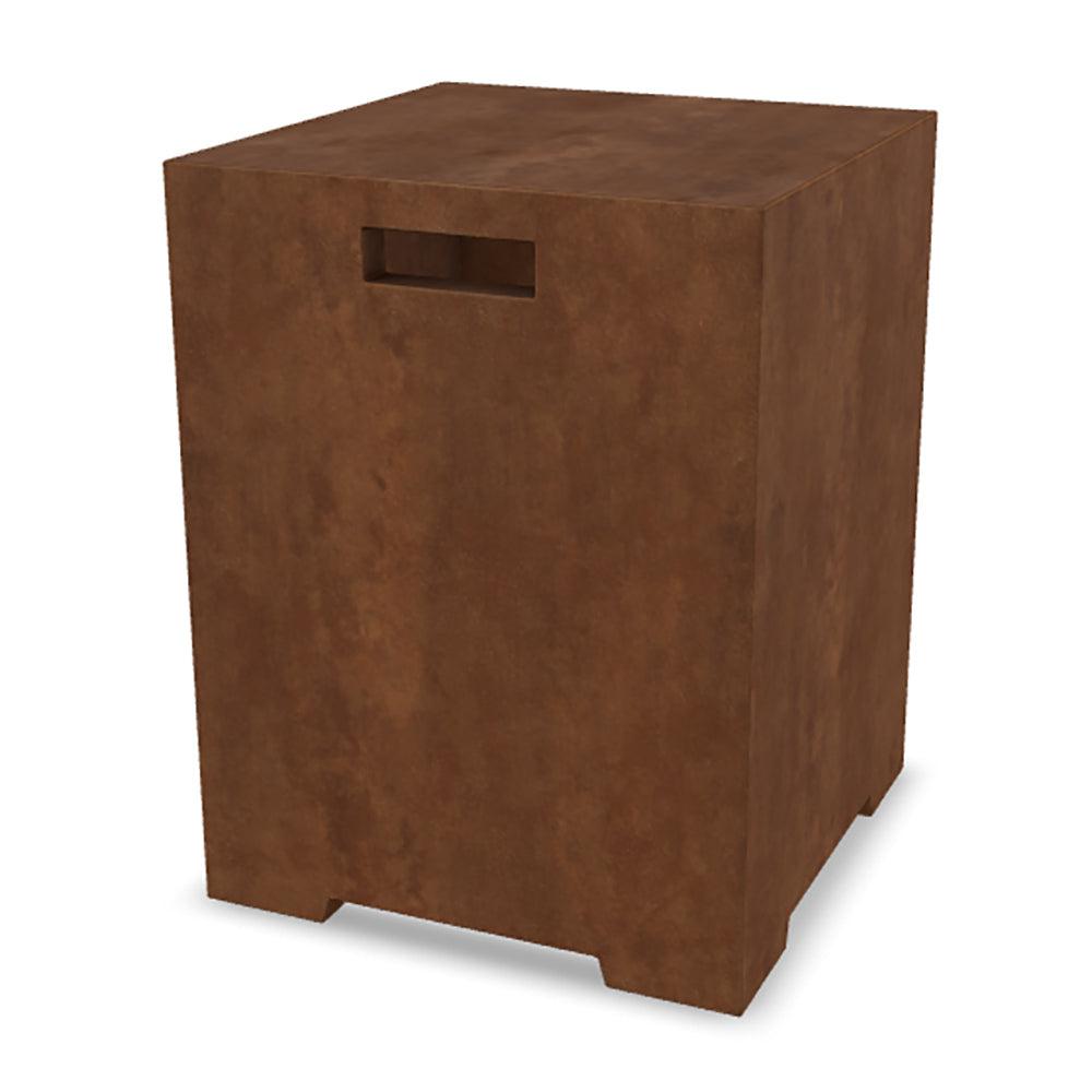 Prism Hardscapes Sausalito 16" Cafe Square Concrete Propane Tank Enclosure