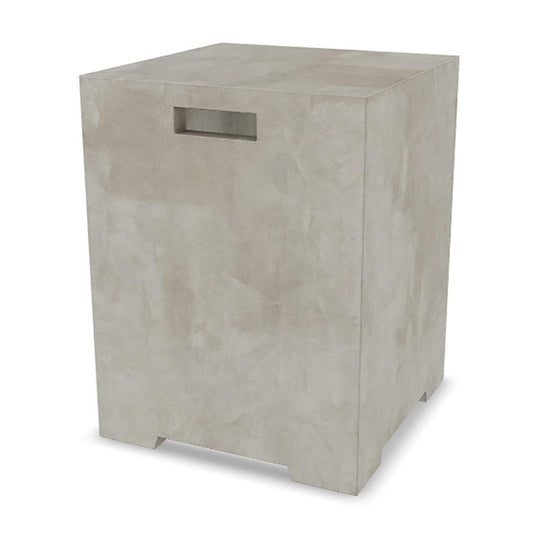 Prism Hardscapes Sausalito 16" Natural Square Concrete Propane Tank Enclosure