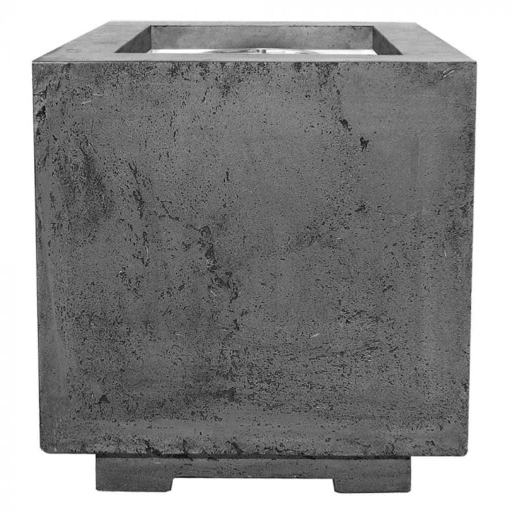 Prism Hardscapes 20" Scatola Concrete Gas Fire Pit Table