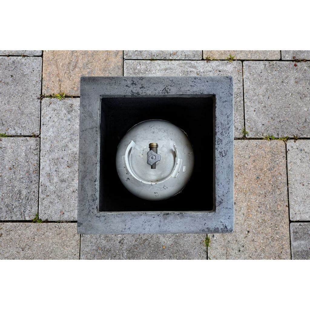 Prism Hardscapes Tav 20" Natural Square Concrete Propane Tank Enclosure