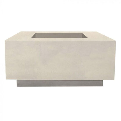 Prism Hardscapes Tavola 2 36" Coastal Square Concrete Propane Gas Fire Pit Table