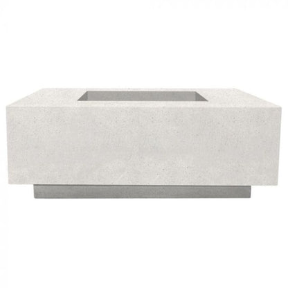 Prism Hardscapes 48" Ultra White Tavola 3 Concrete Propane Fire Pit Table