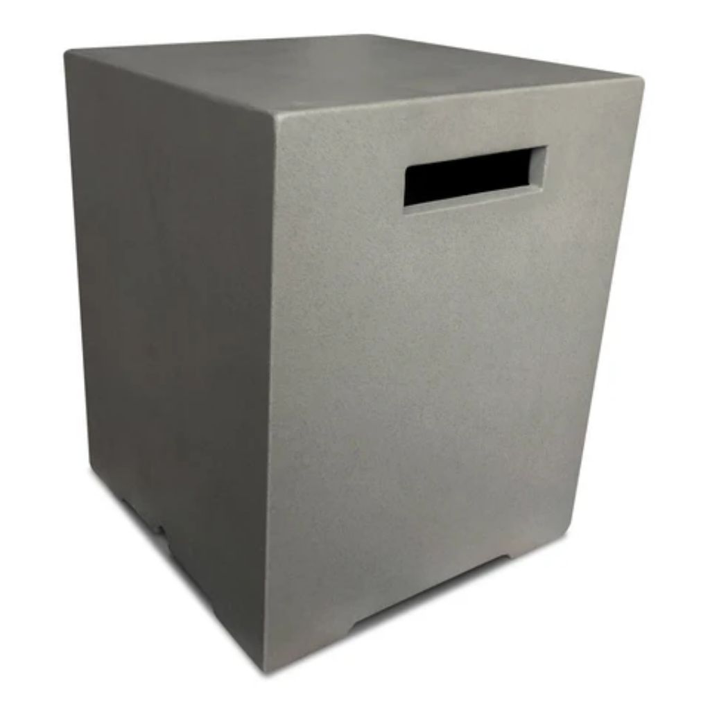 PyroMania 16" x 20" Slate Gray Hermit Square Propane Tank Cover