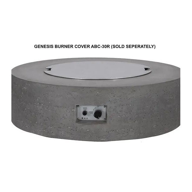 PyroMania 25" Aluminum Burner Cover for Round Fire Tables