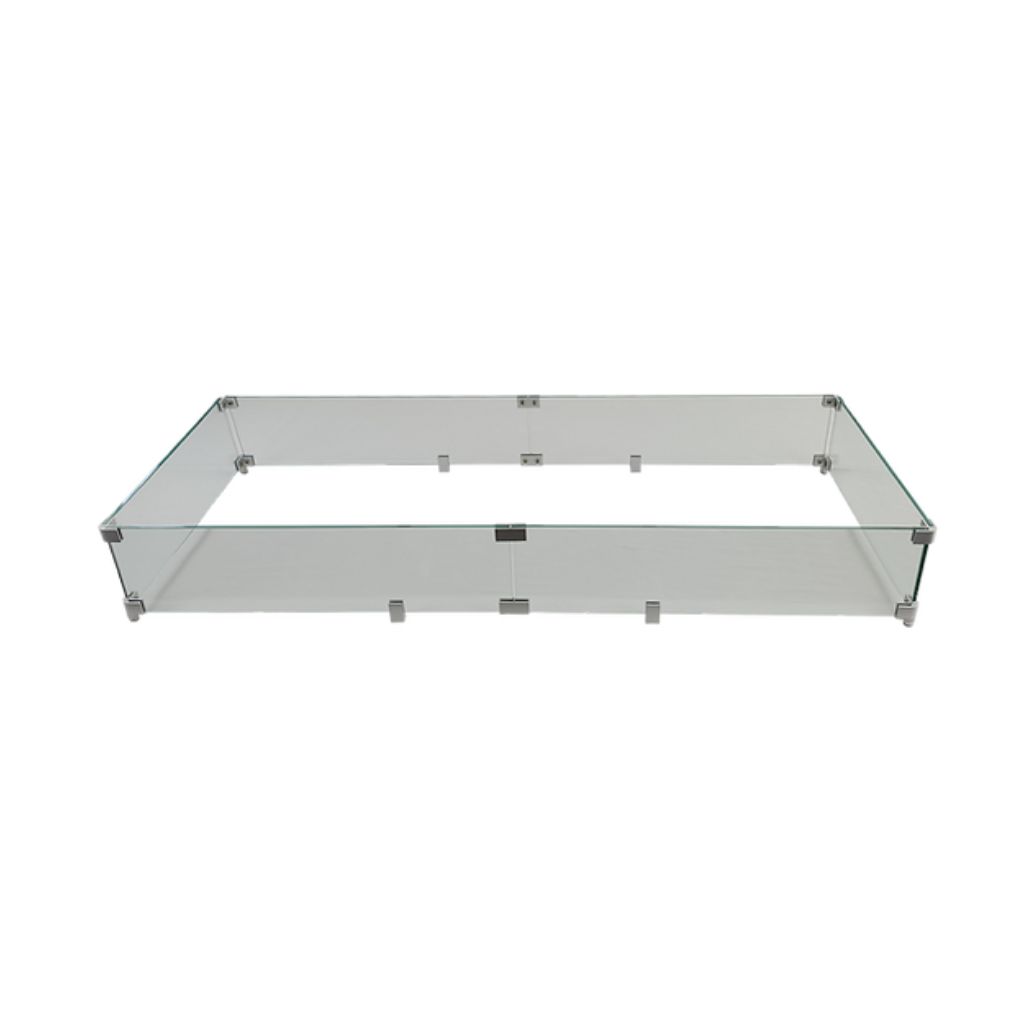 PyroMania 49" Glass Wind Guard for Alchemy Fire Table