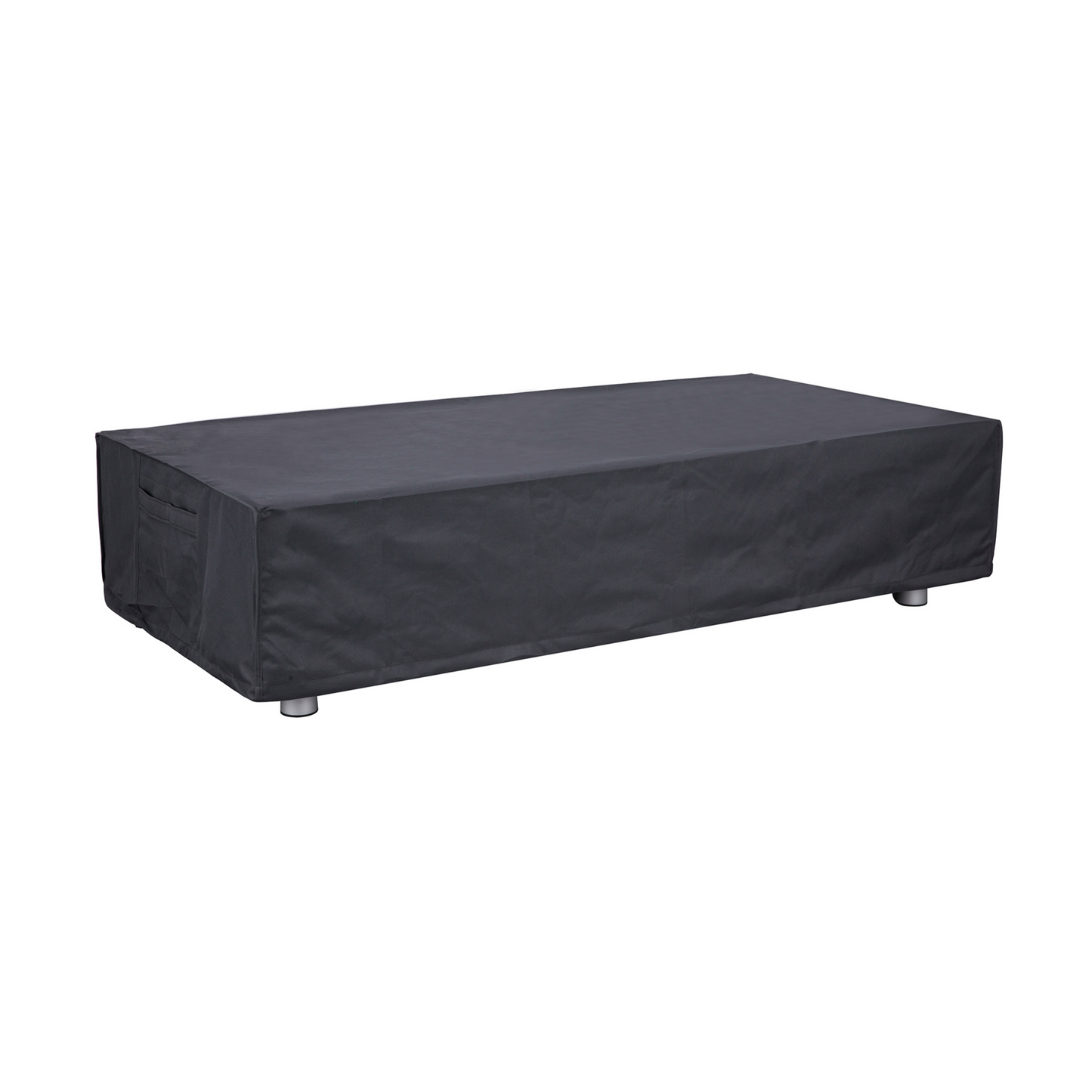 PyroMania Alchemy 60" Slate Gray Finish Natural Gas Outdoor Rectangular Fire Table