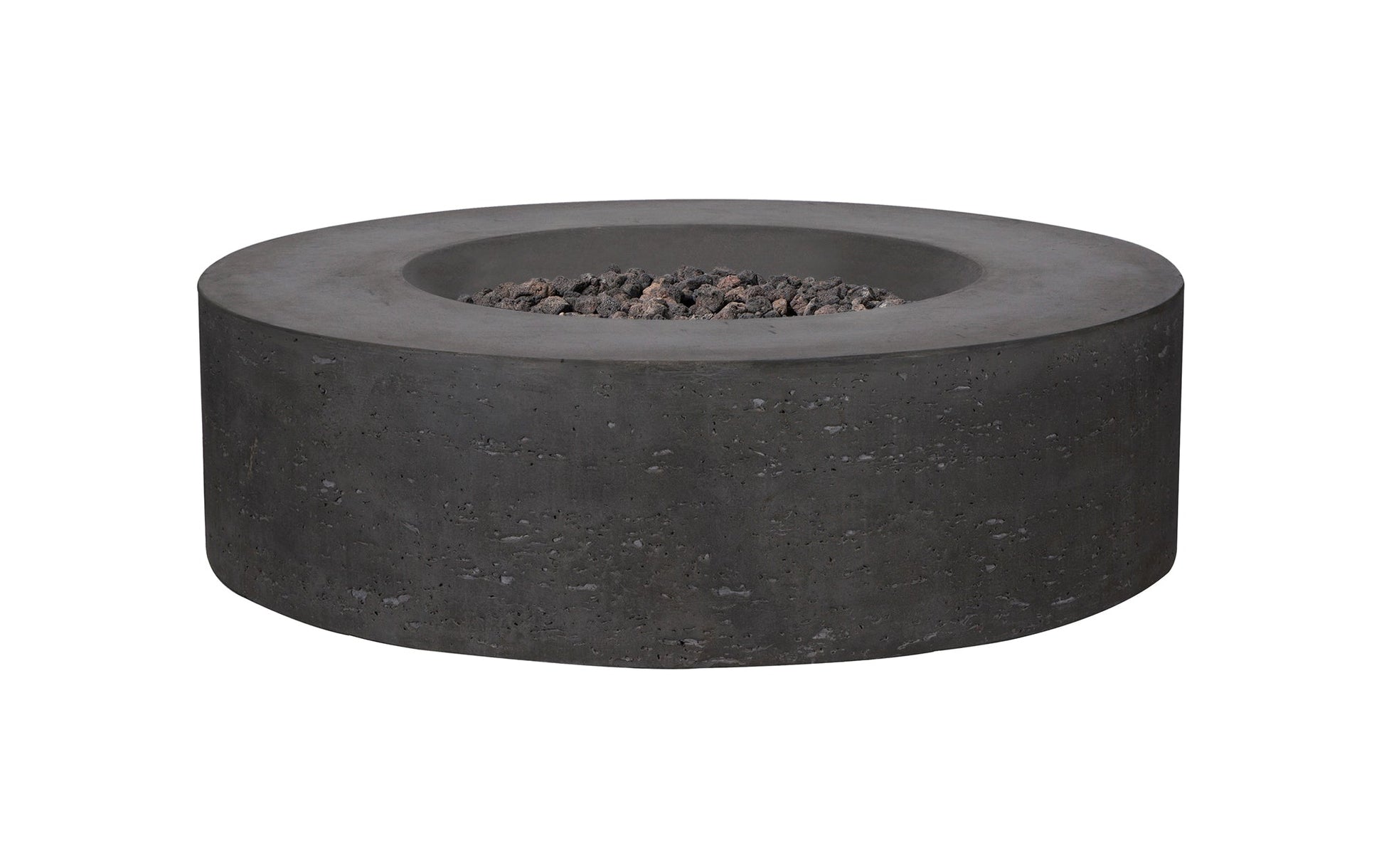PyroMania Genesis 41" Charcoal Finish Natural Gas Outdoor Round Fire Table