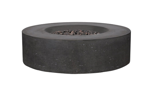 PyroMania Genesis 41" Charcoal Finish Natural Gas Outdoor Round Fire Table