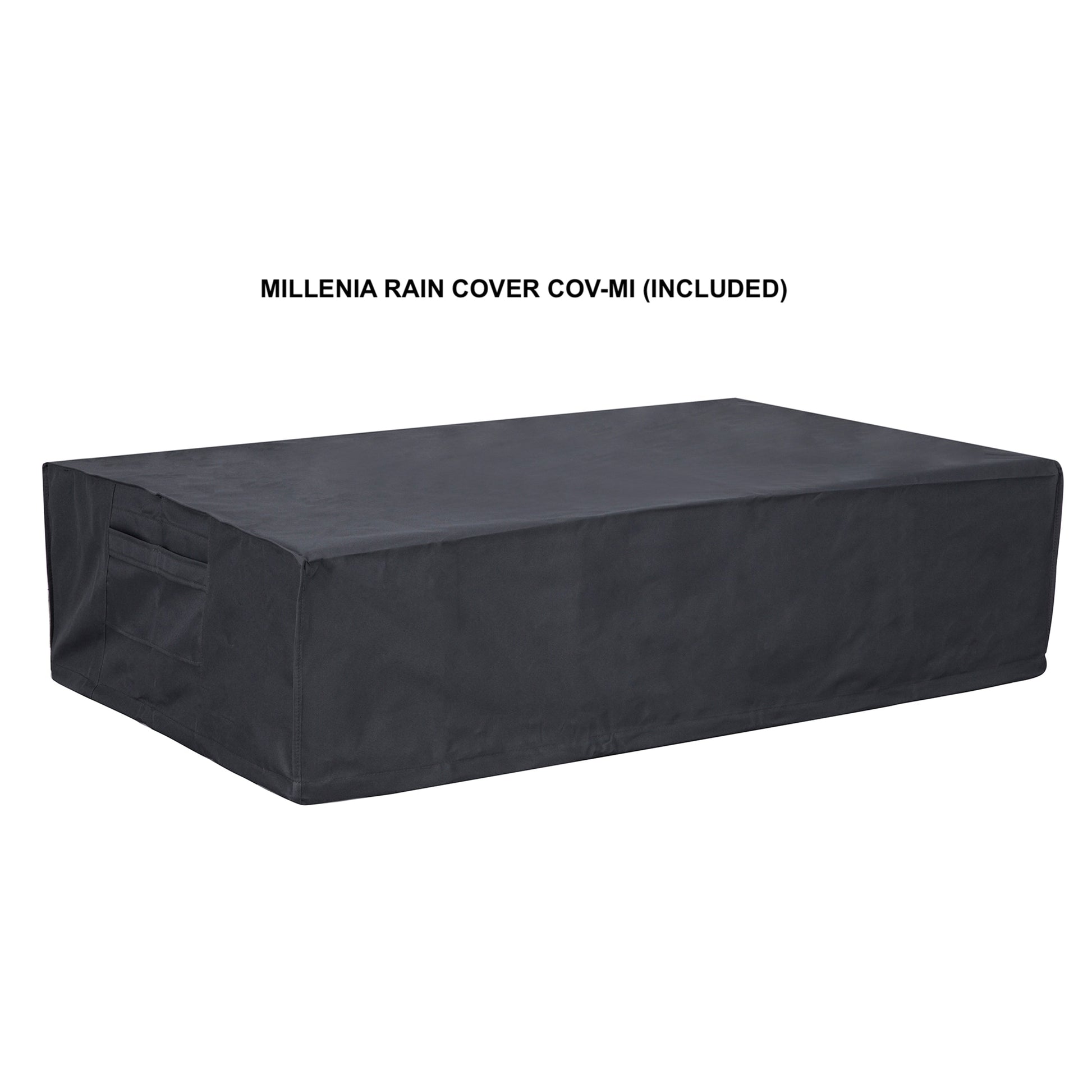 PyroMania Millenia 48" Charcoal Finish Propane Gas Outdoor Rectangular Fire Table