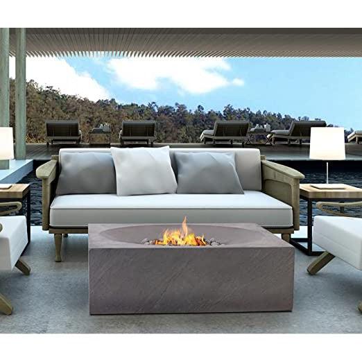 PyroMania Paloma 36" Slate Outdoor Propane Gas Fire Pit Table