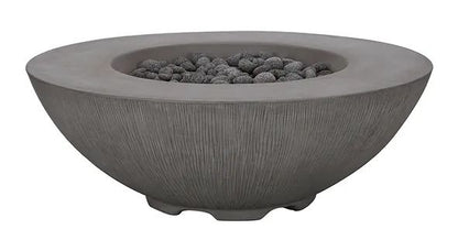 PyroMania Shangri-La 41" Round Slate Outdoor Natural Gas Fire Pit Table