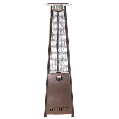 RADtec Pyramid Flame 93" Antique Bronze Propane Patio Heater