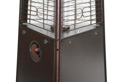 RADtec Pyramid Flame 93" Antique Bronze Propane Patio Heater