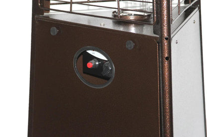RADtec Pyramid Flame 93" Antique Bronze Propane Patio Heater