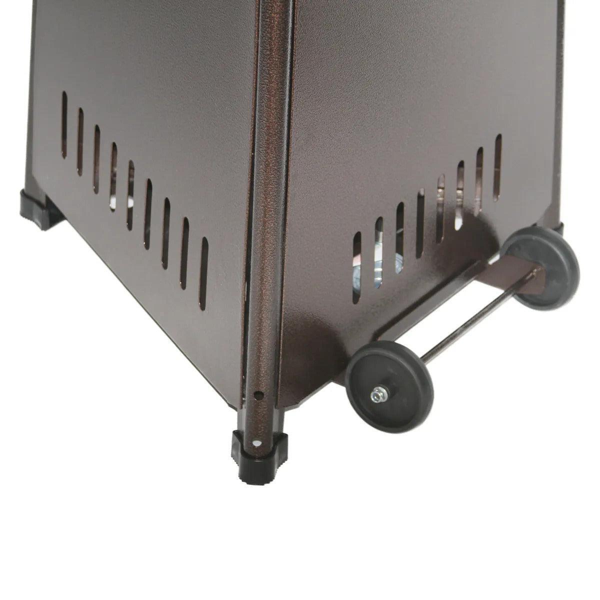 RADtec Pyramid Flame 93" Antique Bronze Propane Patio Heater