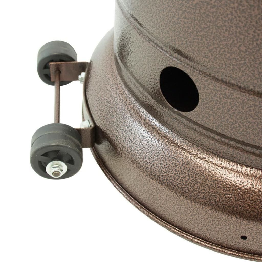 RADtec Real Flame 96" Antique Bronze Propane Patio Heater