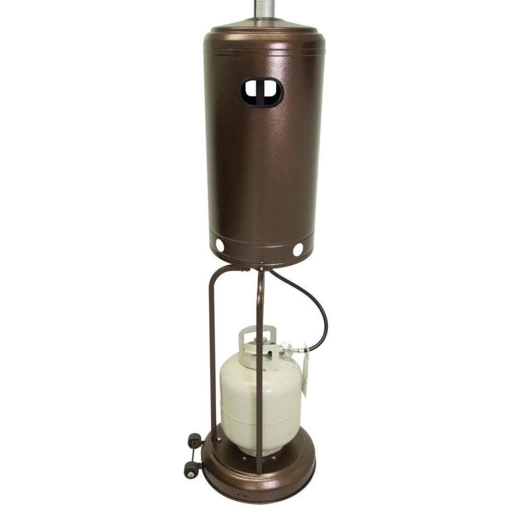 RADtec Real Flame 96" Antique Bronze Propane Patio Heater