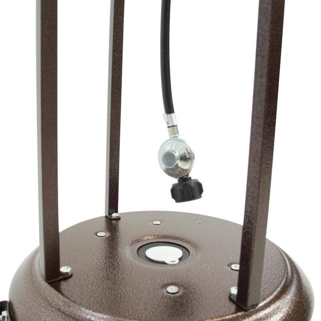 RADtec Real Flame 96" Antique Bronze Propane Patio Heater
