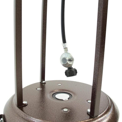 RADtec Real Flame 96" Antique Bronze Propane Patio Heater