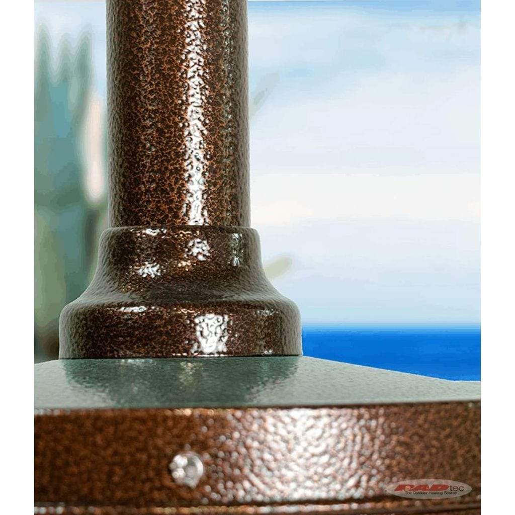 RADtec Real Flame 96" Antique Bronze Propane Patio Heater