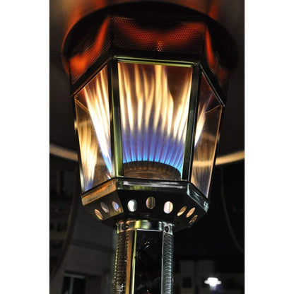 RADtec Real Flame 96" Stainless Steel Propane Patio Heater