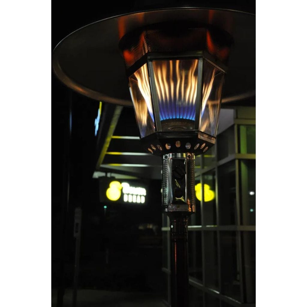 RADtec Real Flame 96" Stainless Steel Propane Patio Heater