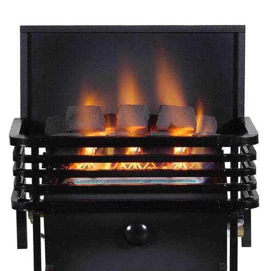 Rasmussen 15" Small CoalFire Vent-Free Set with Moderne Basket