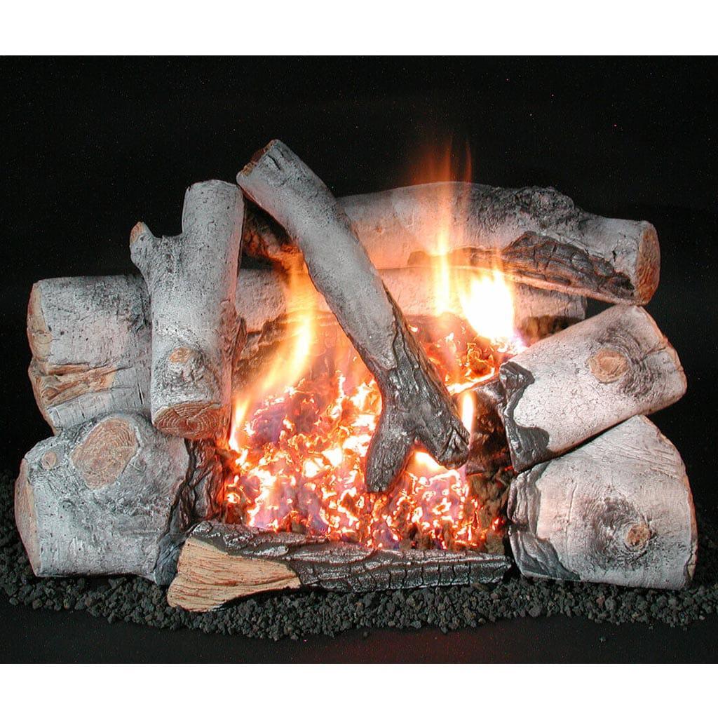 Rasmussen 18" Chillbuster Evening Embers Vent-Free Birch Gas Logs