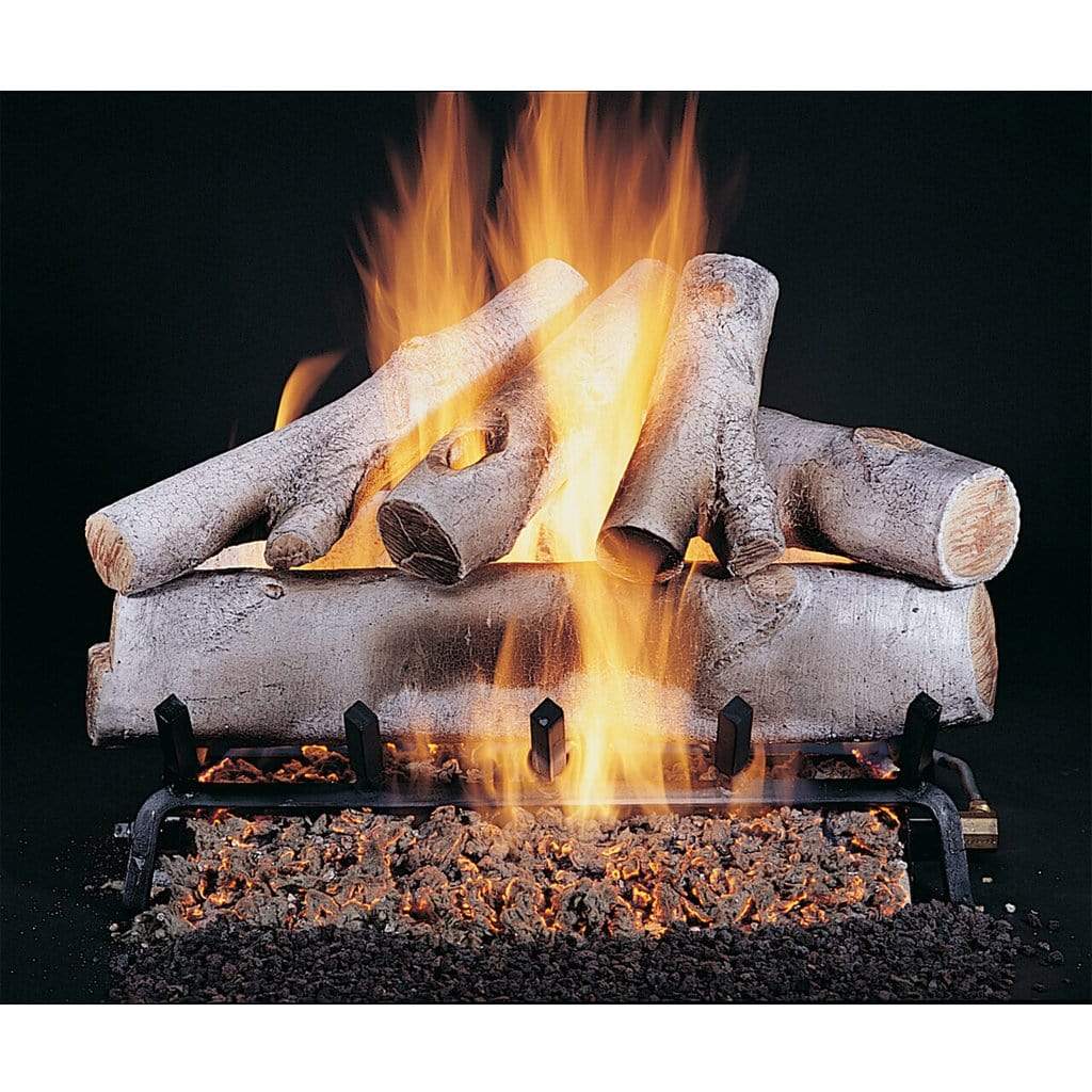 Rasmussen 18" Double Face White Birch Vented Gas Log