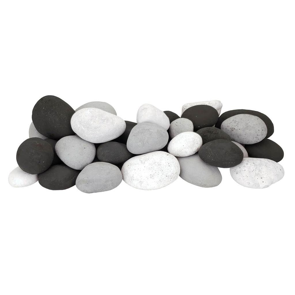 Rasmussen 24" Firestone Only Set - Black/White/Light Gray