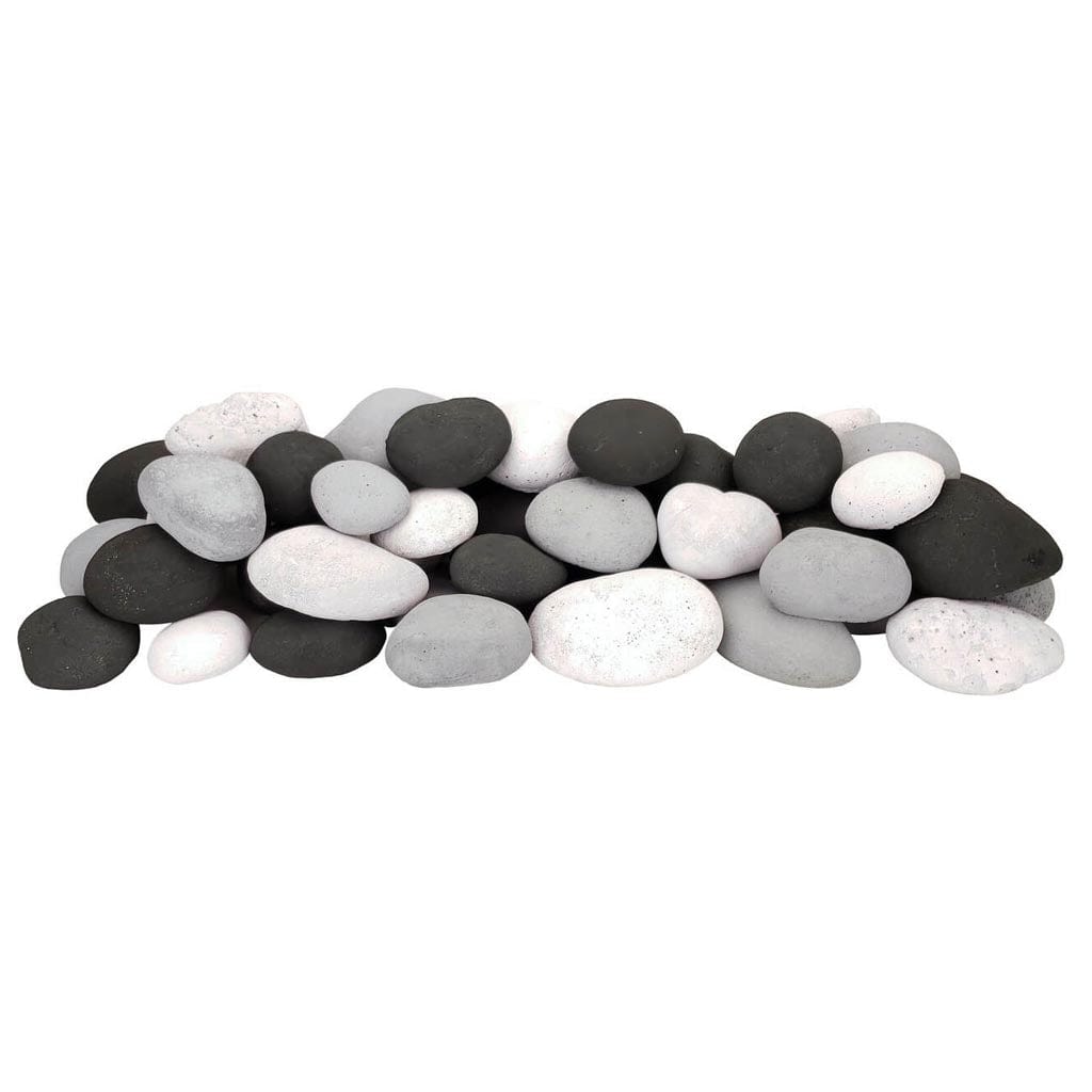 Rasmussen 30" Firestone Only Set - Black/White/Light Gray