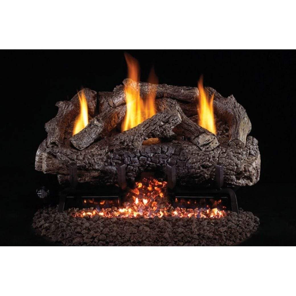 Real Fyre 16/18" Charred Frontier Oak Gas Log Set