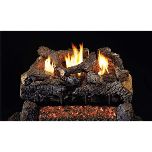 Real Fyre 16/18" Evening Fyre Charred Gas Log Set