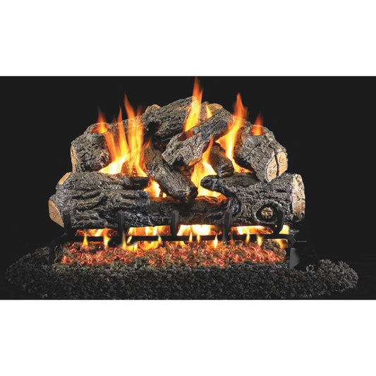 Real Fyre 18" Charred Northern Oak Gas Log Set