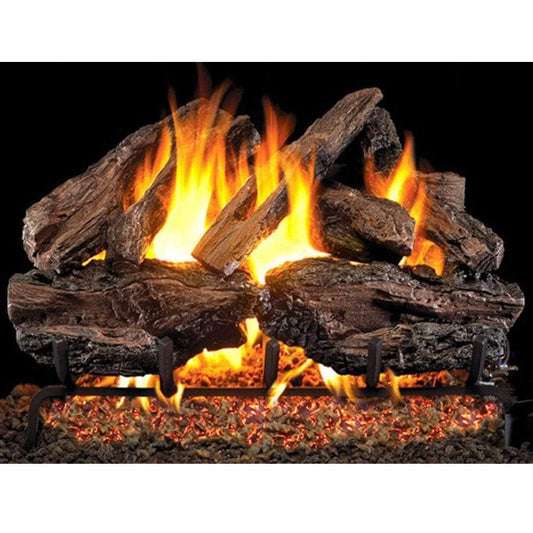 Real Fyre 18" Charred Red Oak Gas Log Set