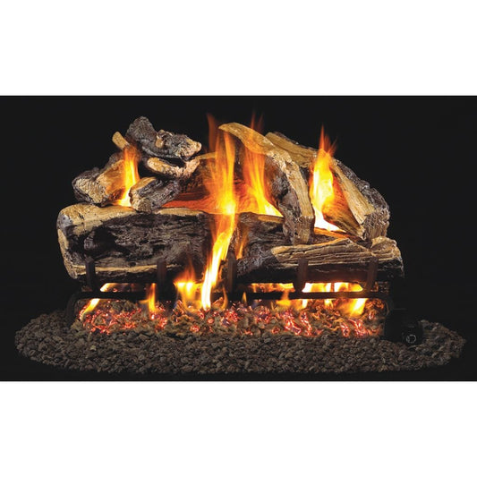 Real Fyre 18" Charred Rugged Split Oak Gas Log Set