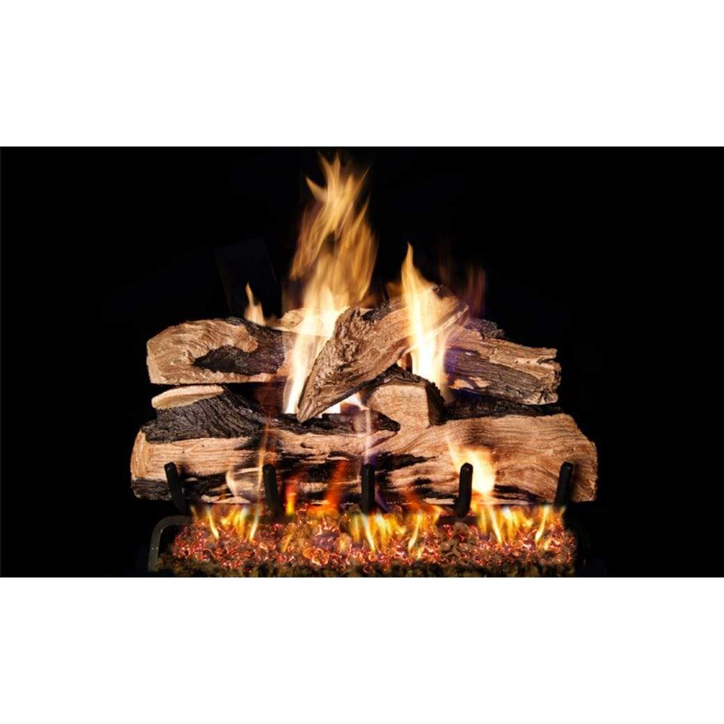 Real Fyre 18" Split Oak Designer Plus Gas See-Thru Logs