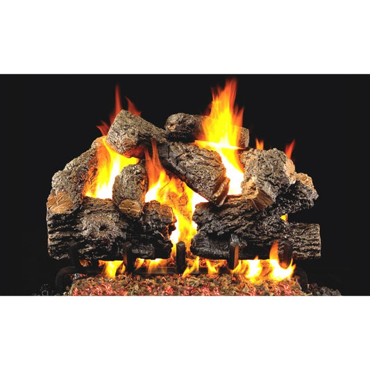 Real Fyre 18/20" Charred Royal English Oak Gas Log Set