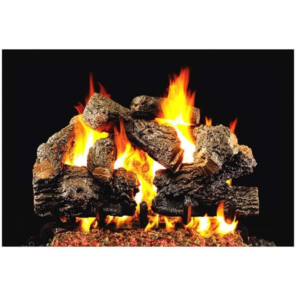 Real Fyre 24" Charred Royal English Oak Gas Log Set