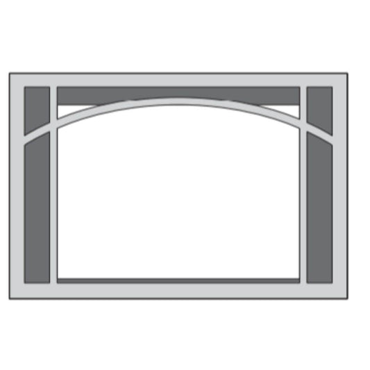 Real Fyre 25" Mission Arch Overlay