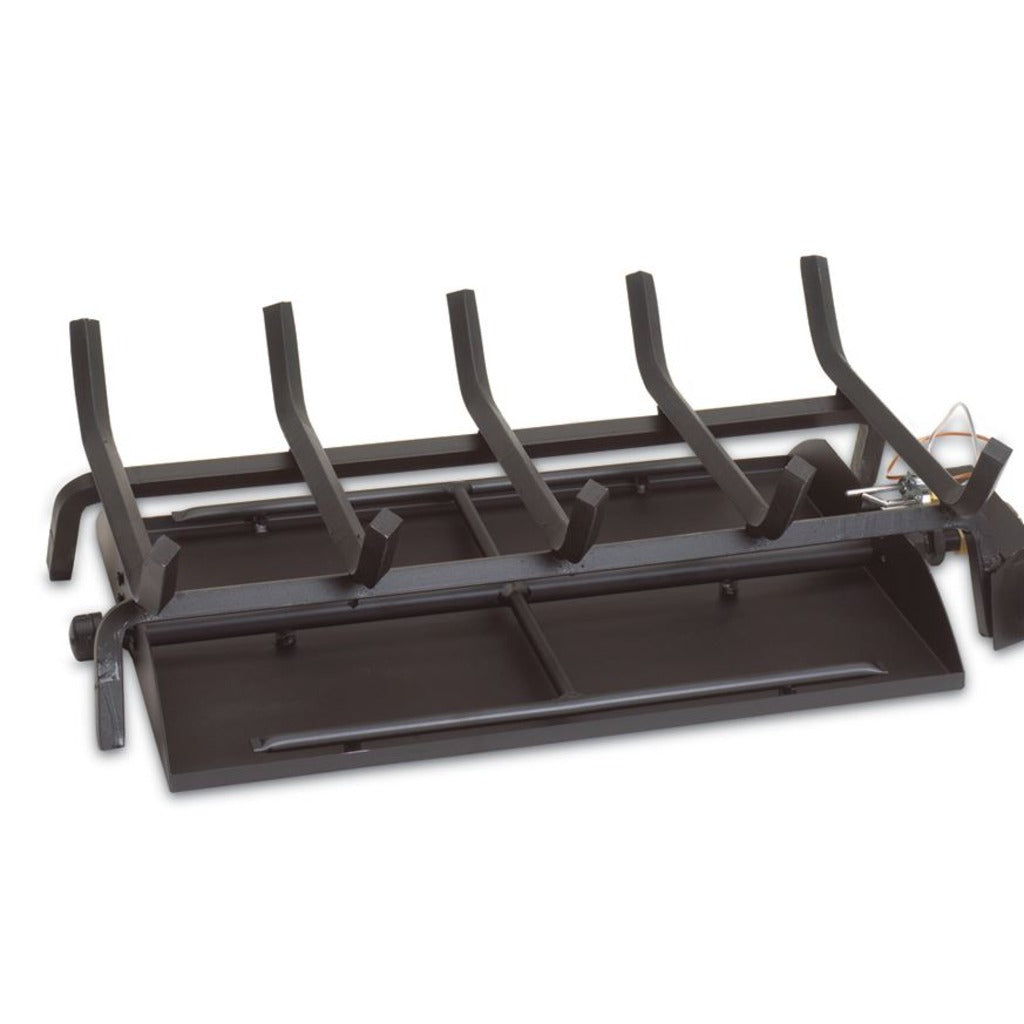 Real Fyre G45 Series See-Thru Listed Triple T Burner Systems (with Heavy Duty Grate)