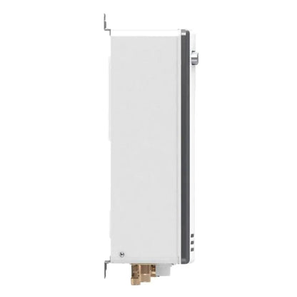 Rinnai HE Series 14" 120K BTU 5.3 GPM Outdoor Non-Condensing Propane Gas Tankless Water Heater