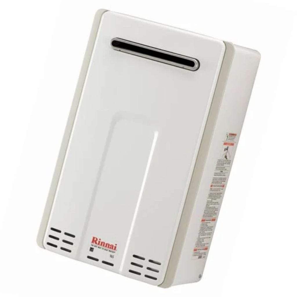 Rinnai HE Series 14" 180K BTU 7.5 GPM Non-Condensing Gas Tankless Water Heater