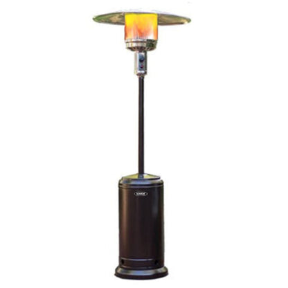 SUNHEAT PHRDMO 32" Mocha Round Portable Propane Patio Heater Without Drink Tray