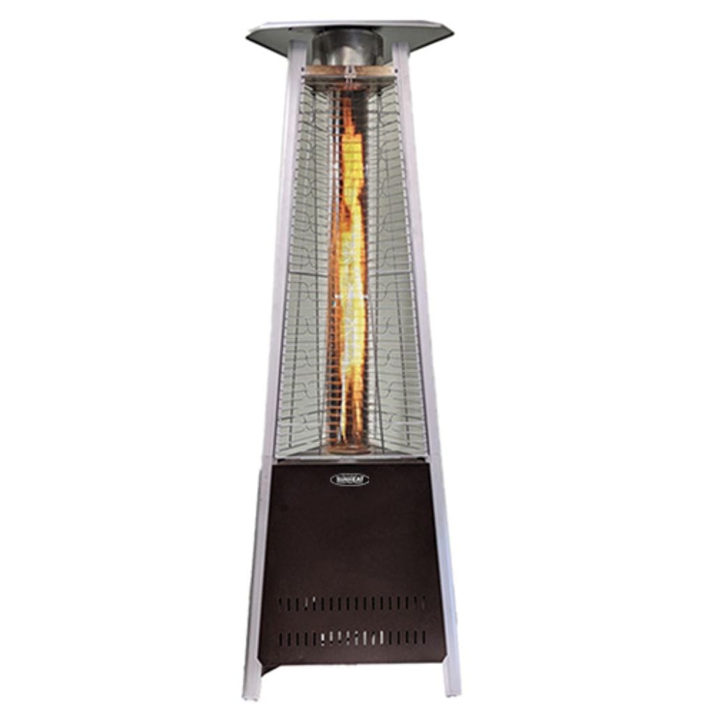 SUNHEAT PHTRGH-34 22" Golden Hammered Triangle Propane Patio Heater