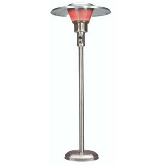 Schwank 90" ParasolSchwank Fixed Mounted Stainless Steel Natural Gas Patio Heater