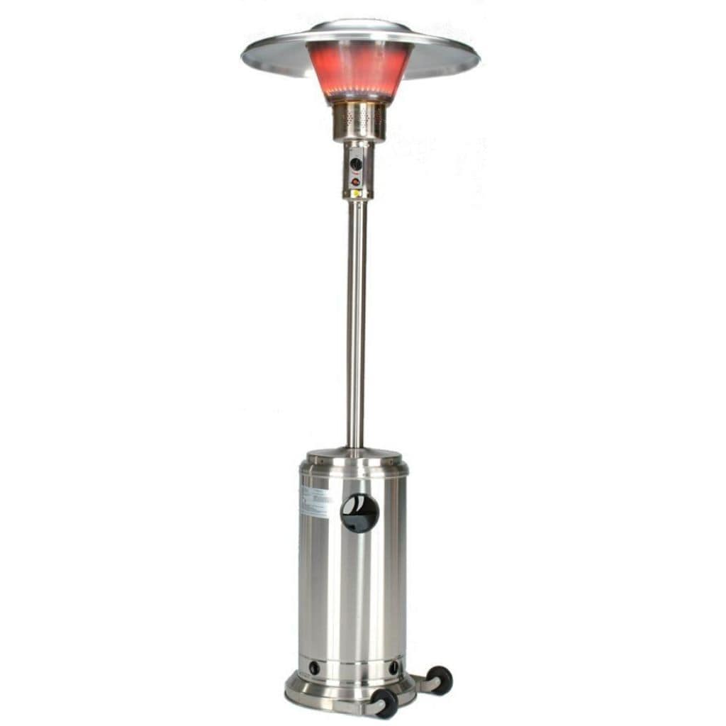 Schwank 90" ParasolSchwank Portable Stainless Steel Propane Patio Heater