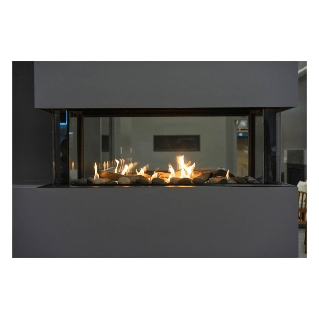 Sierra Flame by Amantii 48" Lyon 4 Sided See Through Natural Gas Fireplace