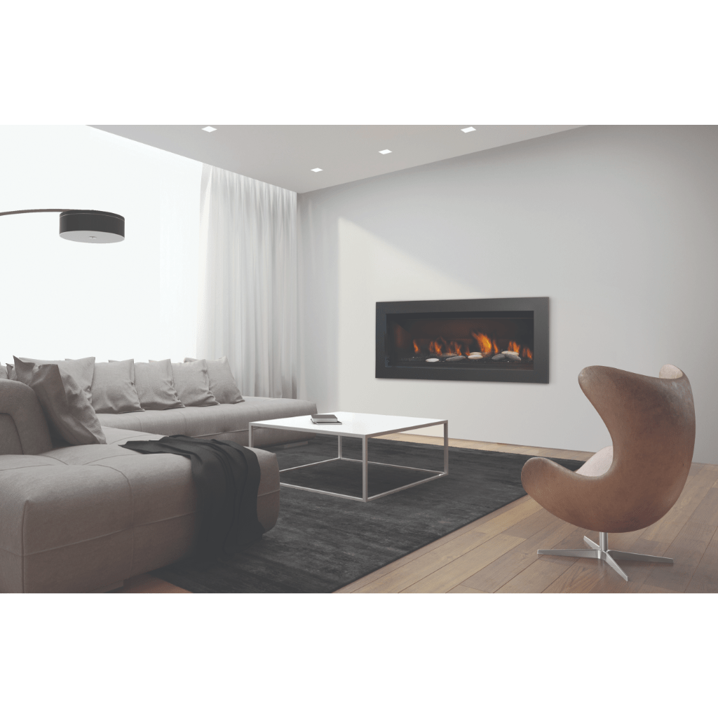 Sierra Flame by Amantii 55" Stanford Direct Vent Linear Gas Fireplace